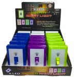 NIGHT LIGHT 8 LED SWITCH