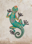Seafoam Maha 18" Gecko Wall Decor