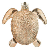 Gold Textured Sea Turtle Wall Decor