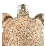 Gold Textured Sea Turtle Wall Decor