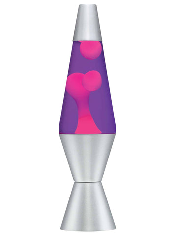 14.5" Lava Lamp - Purp/Pink-Lamp