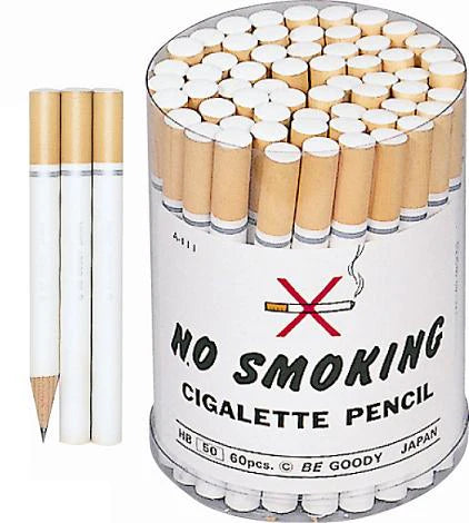 No Smoking Cigarette Pencil
