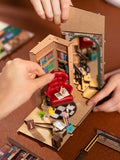 DIY Miniature Bookend: Bookstore
