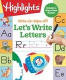 Write-On Wipe-Off Let's Write Letters