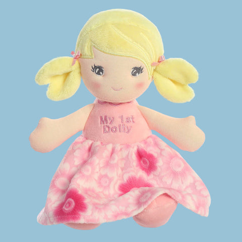 My First Doll Blonde Plush