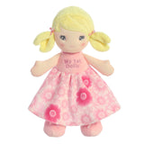 My First Doll Blonde Plush