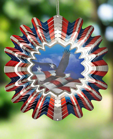 Animated Patriotic LG Spinfinity