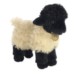 Suffolk Lamb Plush from Miyoni collection showcasing lifelike design and eco-friendly materials.