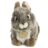 Baby Grey Bunny Plush