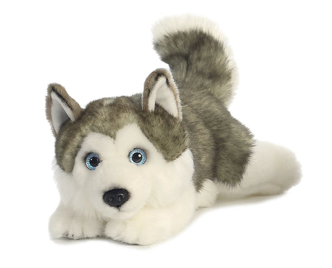 Lying Husky Plush