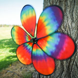 19" Tie Dye Daze Flower Spinner