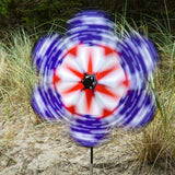 19" Patriot Star Flower Spinner