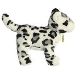 Snow Leopard Plush toy with realistic spots, standing on all fours, crafted from high-quality materials.