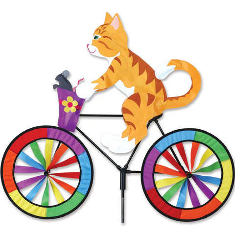 20" Orange Cat Bike Spinner