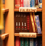 DIY Miniature Bookend: Bookstore