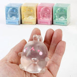 Molang Clear Mochi Squishy Figure Fidget Toy
