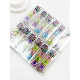 Light Up Clear Keyboard Fidget Keychain