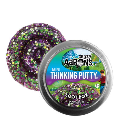 CRAZY AARON'S LOOT BOX MINI TIN THINKING PUTTY