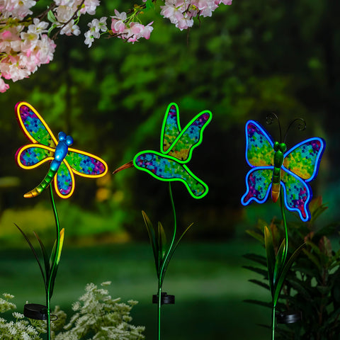 Mosaic Garden Critter 42" Solar Stake