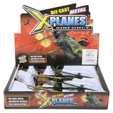 Diecast 8" Apache Helicopters