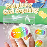 Rainbow Cat Mochi Squishy