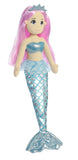 Crystal Sea Sparkles Mermaid Plush