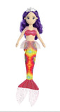 Harmony Tie-Dye Sparkles Mermaid Plush