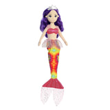 Harmony Tie-Dye Sparkles Mermaid Plush