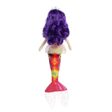 Harmony Tie-Dye Sparkles Mermaid Plush