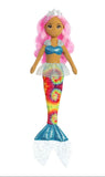 Paisley Tie-Dye Sea Sparkles Mermaid Plush