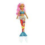 Paisley Tie-Dye Sea Sparkles Mermaid Plush