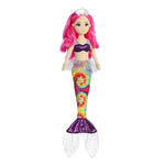 Melody Tie-Dye Sea Sparkles Mermaid Plush