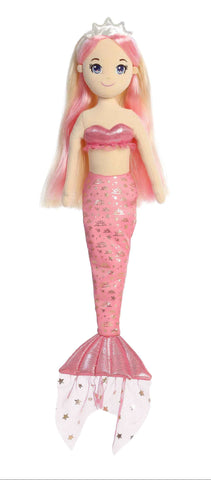 Celestial Sparkles Sunny Mermaid Plush