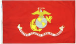 US Marine 3'x5' Nyl Glo Flag Annin