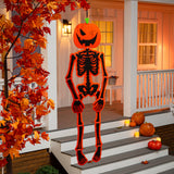 Posable Trick or Treat Skeleton & Jack