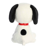 Sitting Snoopy Plush toy featuring soft, huggable fabric and iconic design from the Peanuts collection.