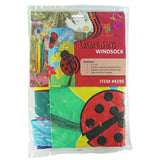 Ladybug Flower 40" Windsock