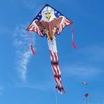Patriotic Eagle Large Easy Flyer Kite