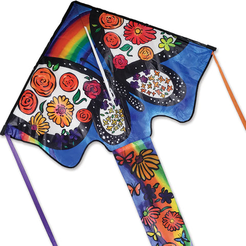 FLORAL BUTTERFLY ZEPHYR KITE