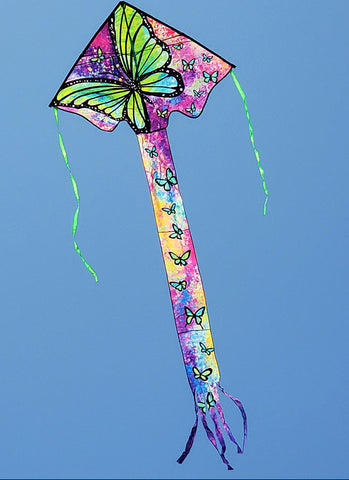 Zephyr Green Butterfly 13' Kite
