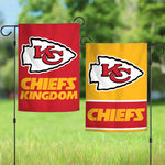 Kansas City Chiefs Reversable Garden Flag