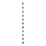 Green Rustic Bucket Rain Chain 72"