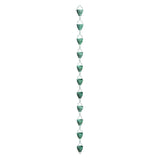 Green Rustic Bucket Rain Chain 72"