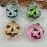 Glitter Halloween Pumpkin Squishy