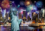 WoodenCity: New York by Night Puzzle