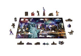 WoodenCity: New York by Night Puzzle