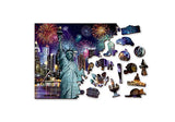 WoodenCity: New York by Night Puzzle