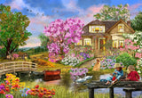WoodenCity: Springtime Cottage Puzzle