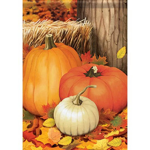 Pumpkins Durasoft Garden Flag