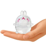 Molang Clear Mochi Squishy Figure Fidget Toy